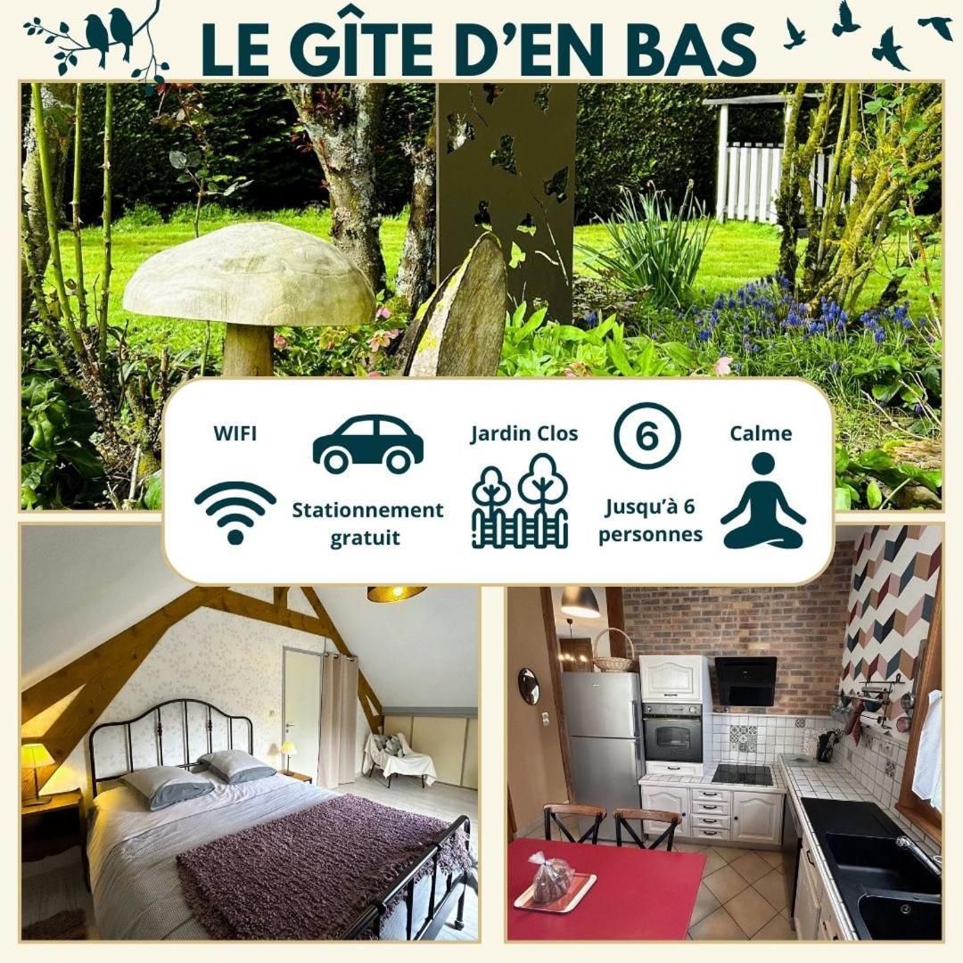 Le Gite D'En Bas Quesnoy-le-Montant Zewnętrze zdjęcie